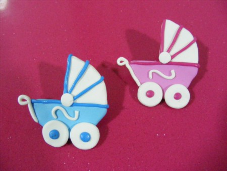 Broche carrito bebé